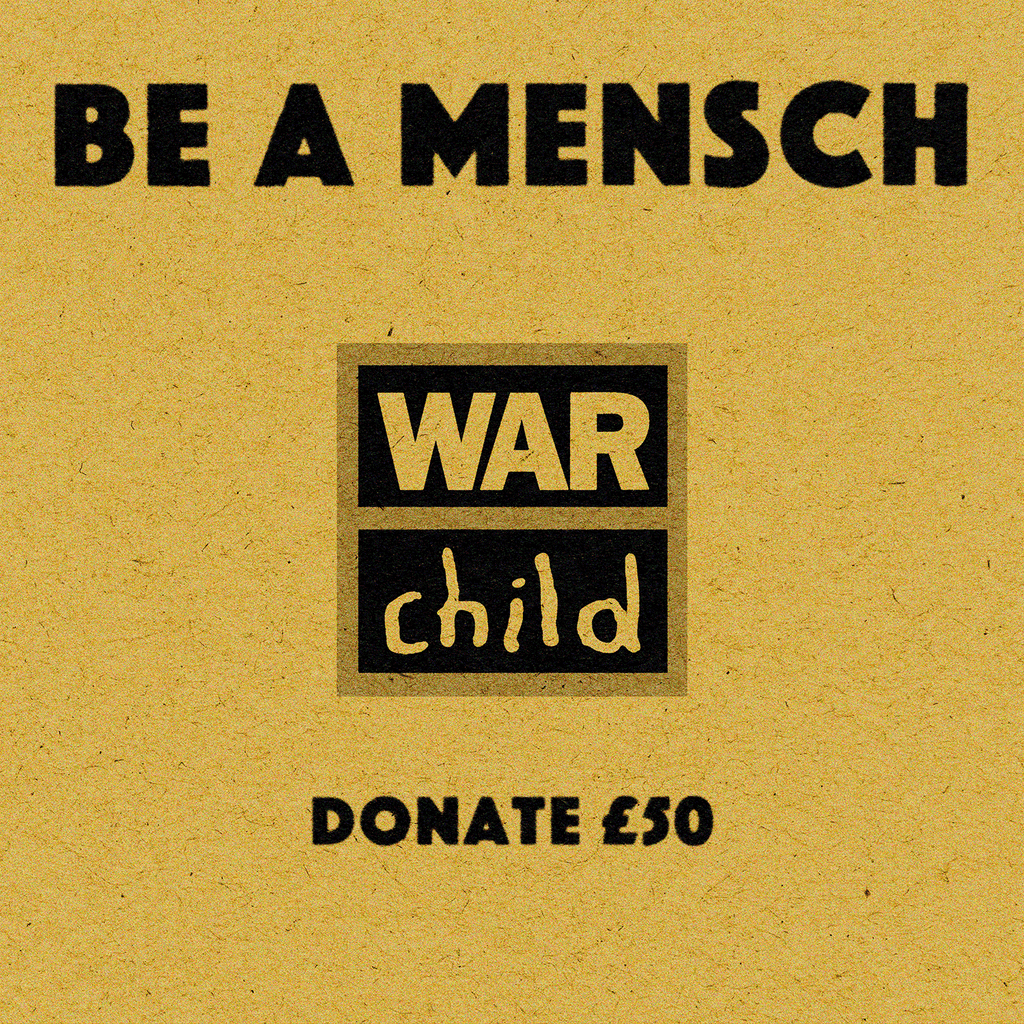 Be a mensch - Donate £50 to War Child